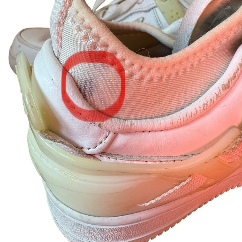 Nike x UNDERCOVER Womens Air Force 1 Shoes Low SP GORE-TEX White Sail Size 7 - Picture 10 of 16